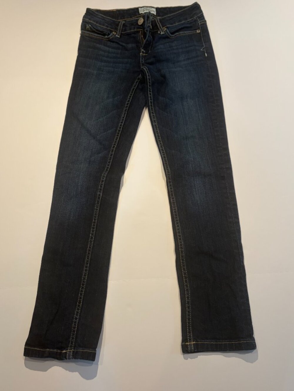 Aeropostale Bayla Skinny Dark Wash Jeans Women's 00 Short - Picture 2 of 6